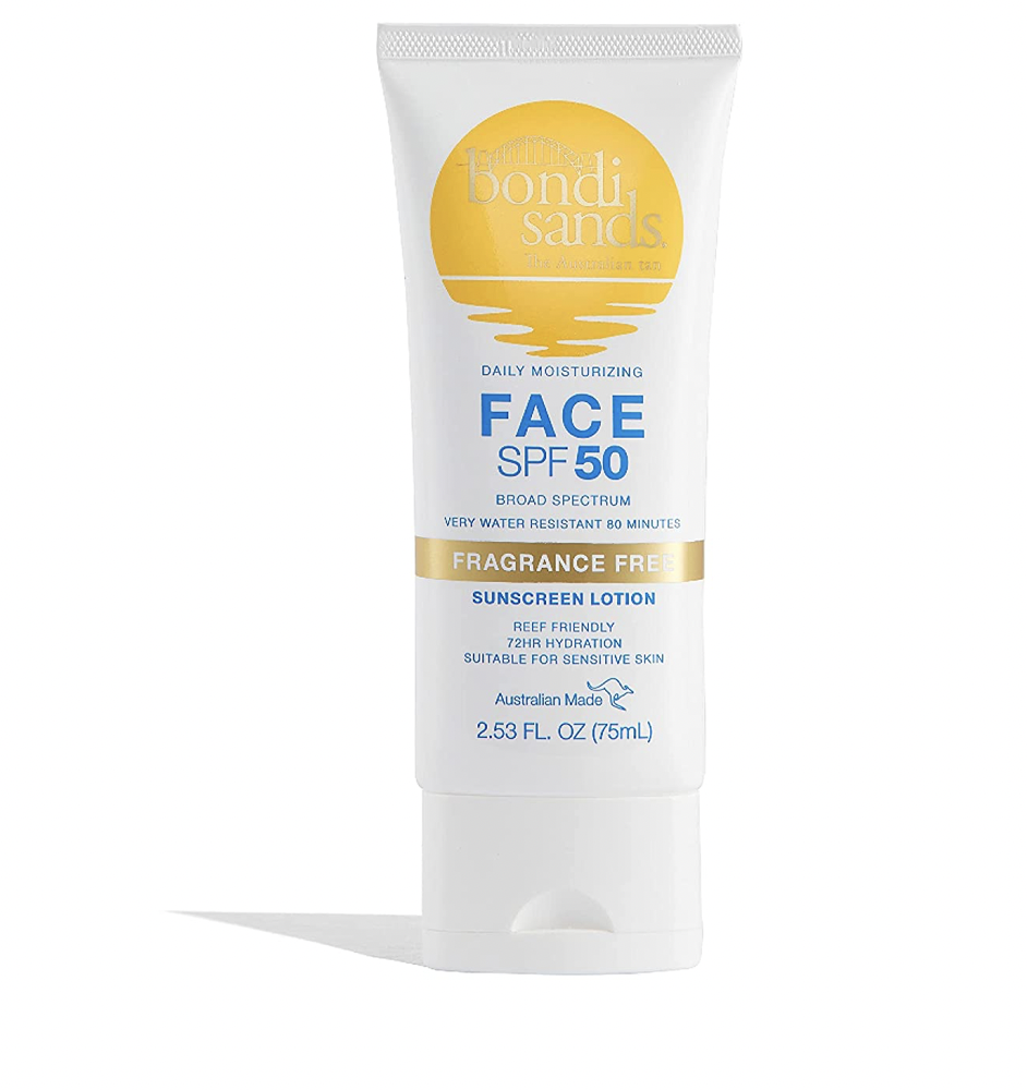 BONDI SANDS SPF 50+ Fragrance Free Face Sunscreen Lotion