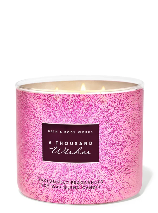 BATH & BODY WORKS 3-Wick Candle A Thousand Wishes