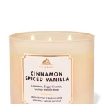 BATH & BODY WORKS 3-Wick Candle Cinnamon Spiced Vanilla