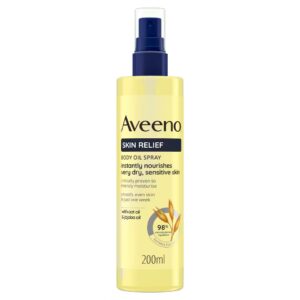 AVEENO Skin Relief Body Oil Spray Moisturiser for Sensitive Skin
