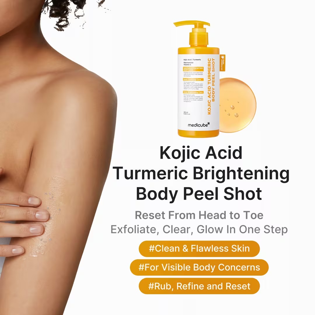 MEDICUBE Kojic Acid Turmeric Body Peel Shot - Image 2