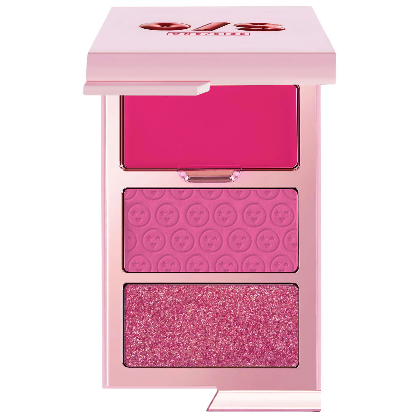 ONE SIZE Cheek Clapper 3D Blush Trio Palette GWORLY